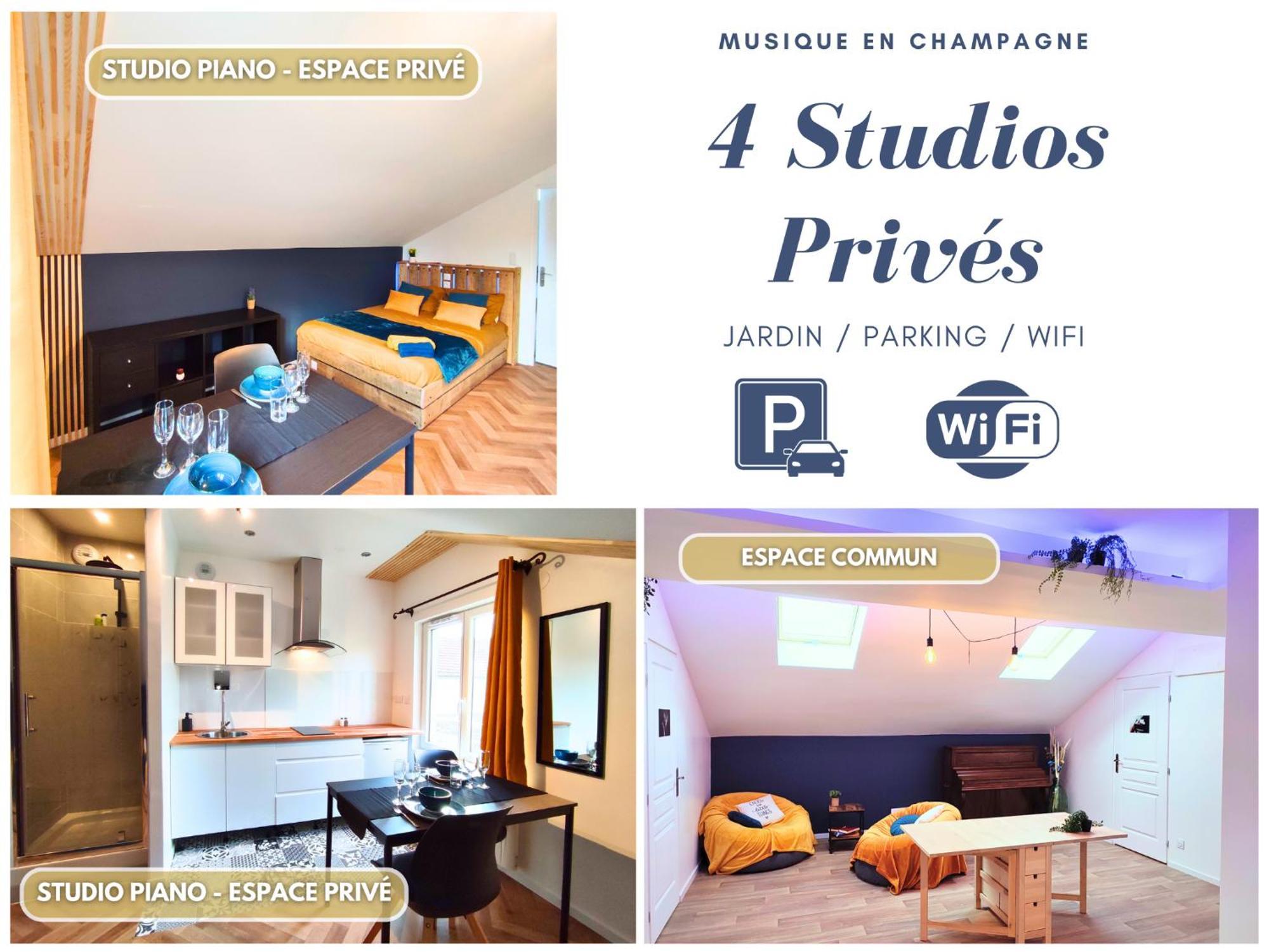 4 Studios - Musique En Champagne Chalons en Champagne Exterior photo